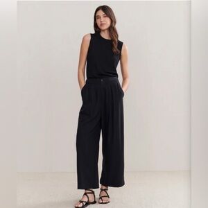 Jenni Kayne Relaxed Trouser in Black